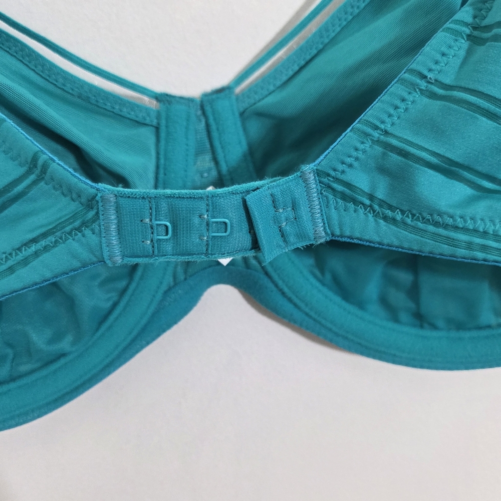 NWT Marie Jo L'Aventure Robbie Bra Summer Green Underwire Size 34 E - Picture 9 of 13